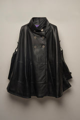 PELERINE COURO LEGITIMO