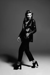 CALCA ALFAIATARIA COURO LEGITIMO ITALIANO